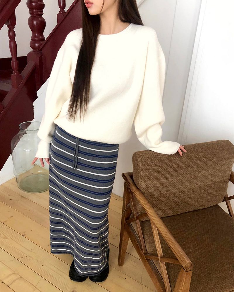 Haring Sprite Long Wide Skirt