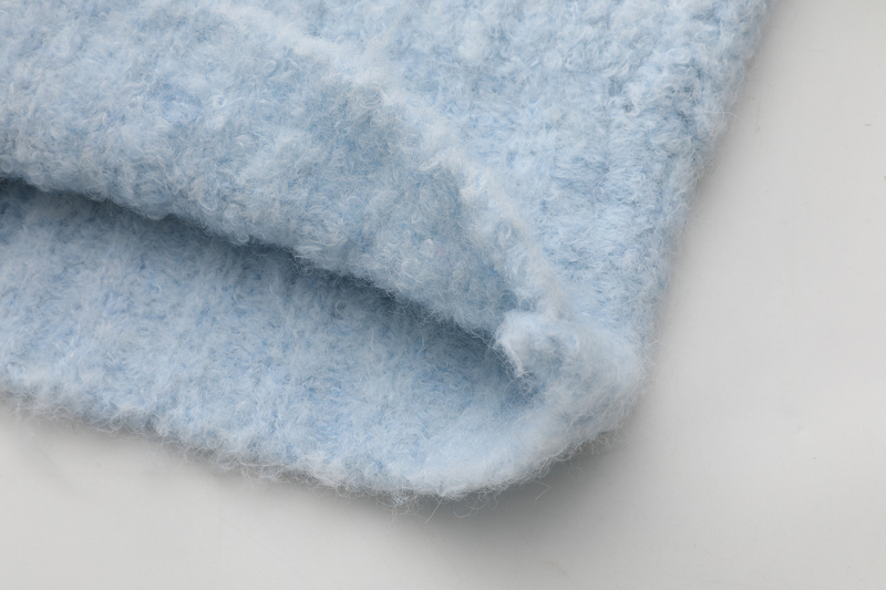 Sky Mood Collar Knit Cardigan