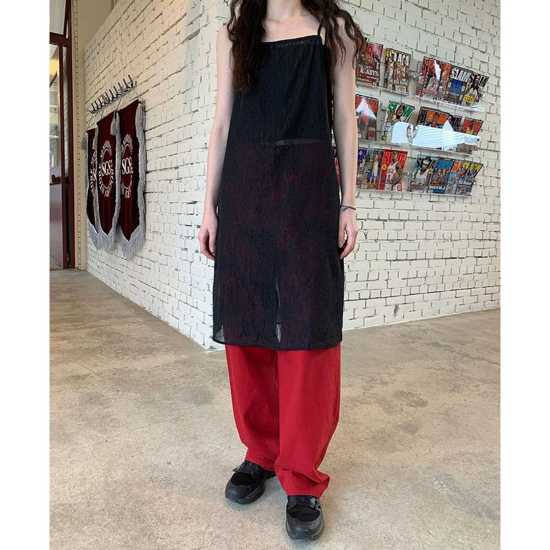 Monty wide cotton pants