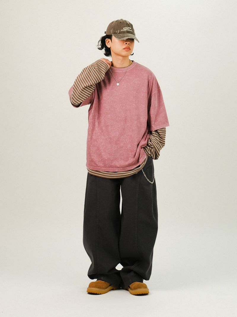 AN Cotton Rivet Balloon Pants