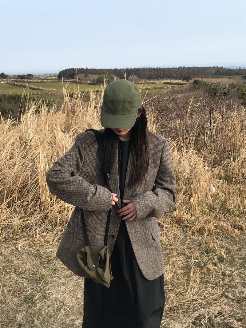 Tom check jacket