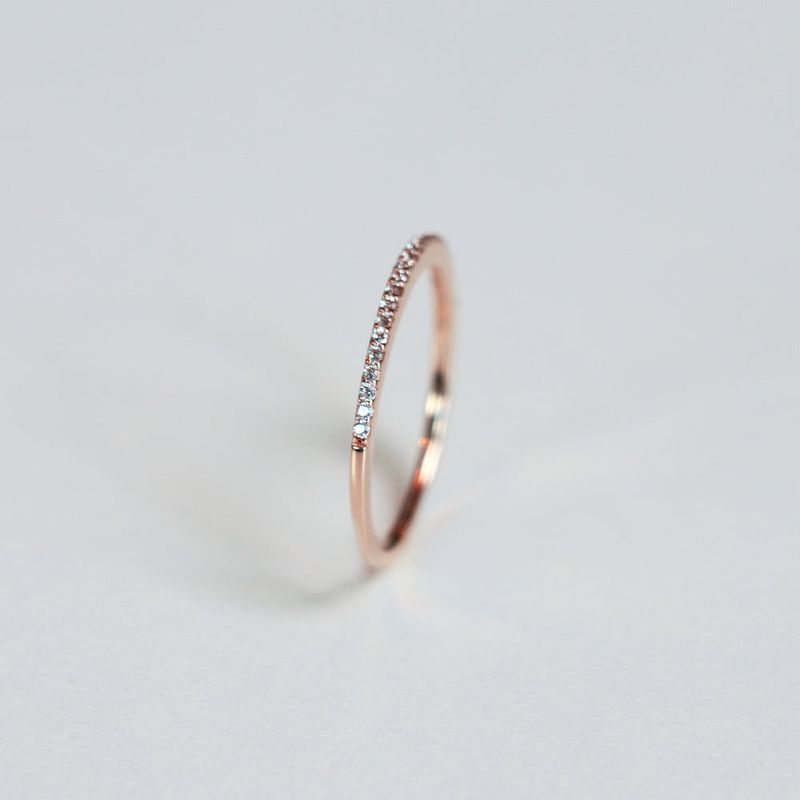 14K gold intero ring