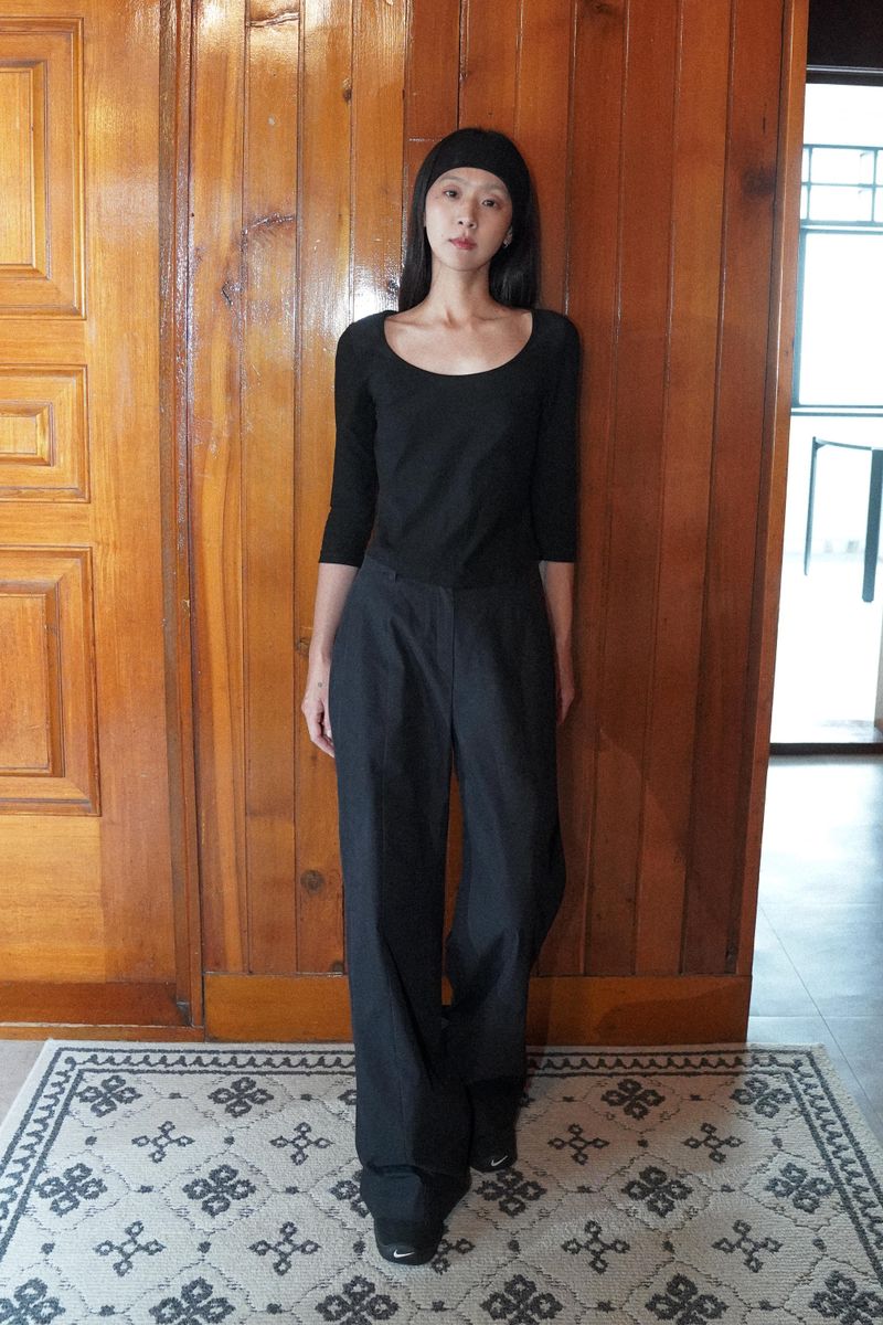POCKET POINTED TROUSER