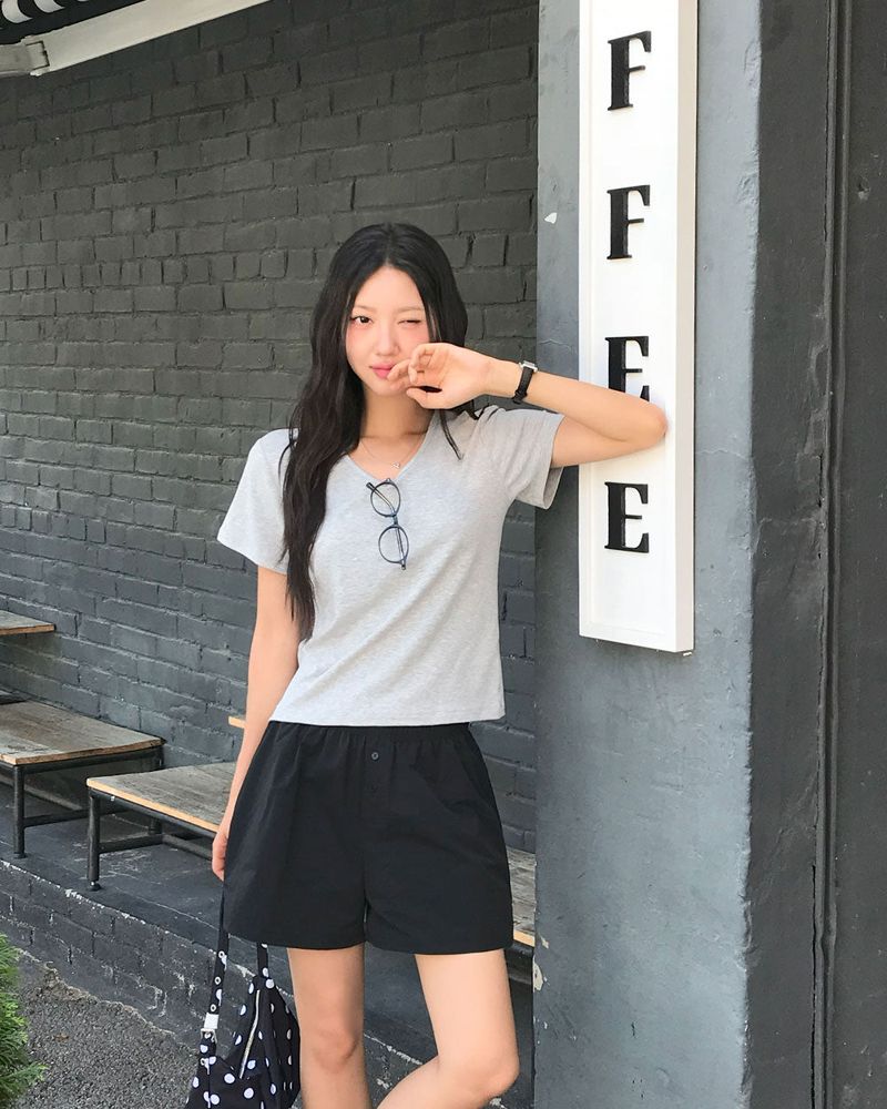 [MADE/S,M] Basic rayon 2typ short-sleeved T-shirt