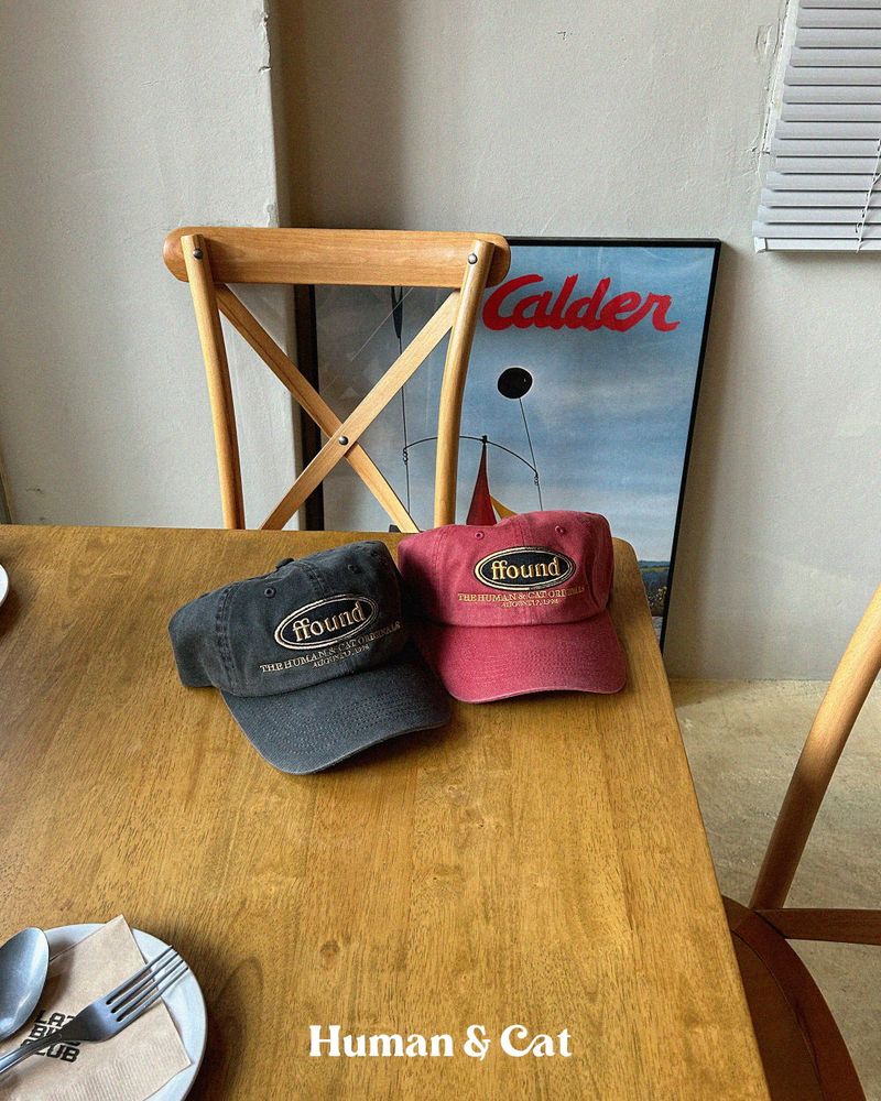 FFOUND WASHED VINTAGE BALL CAP / GREY