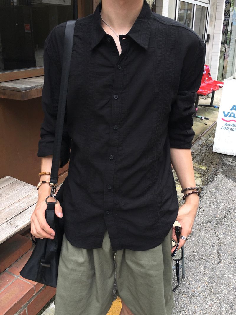 Zenith Ethnic Linen Shirt 3C
