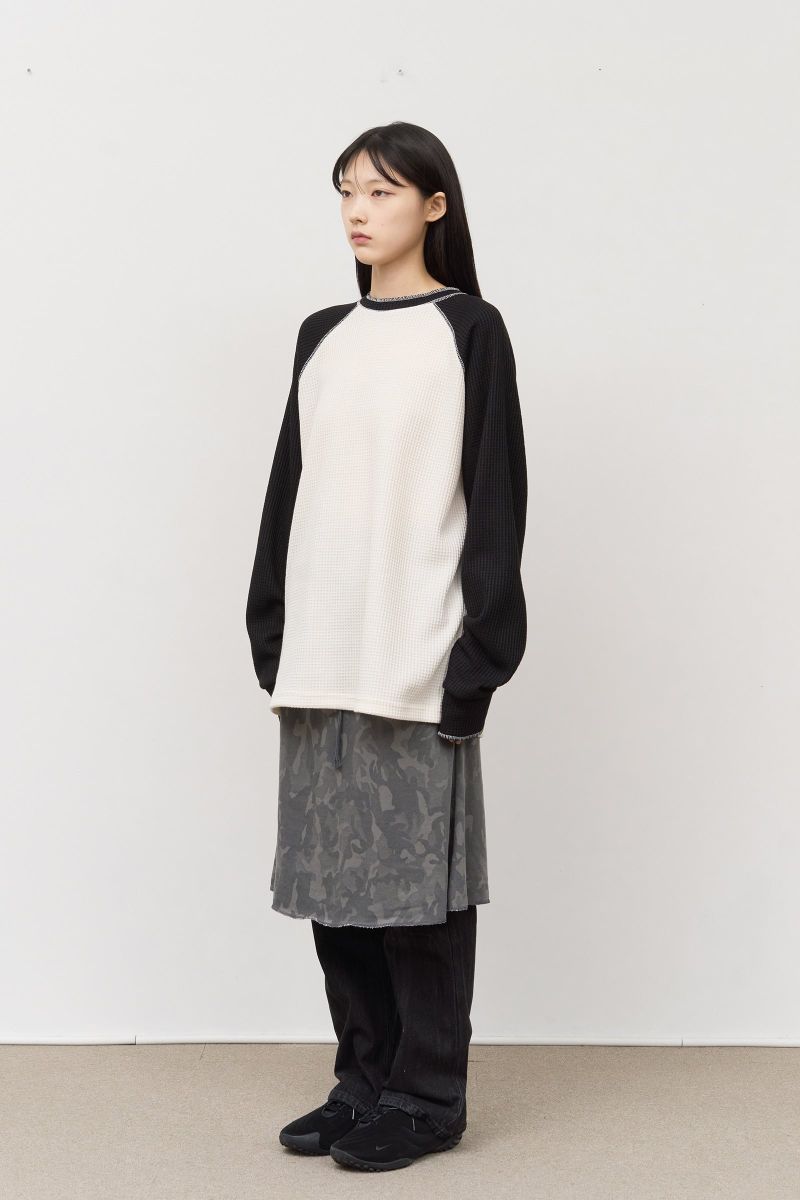 (W) Muse Camo Washed Skirt