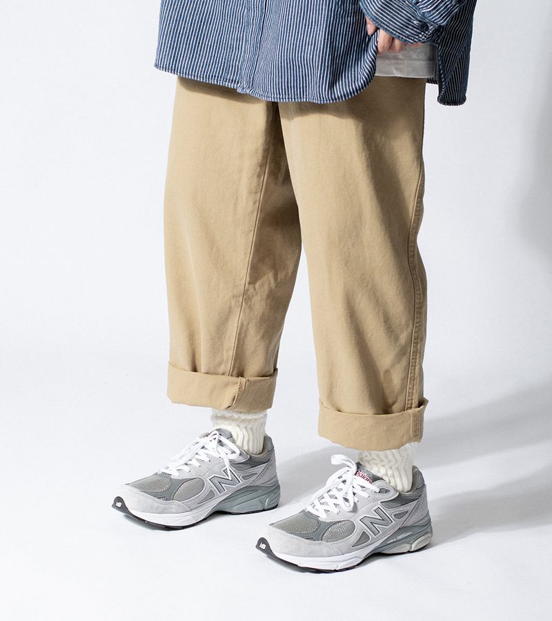 Essential O'Skool Mid-calf Casual Socks ( 3pair in)