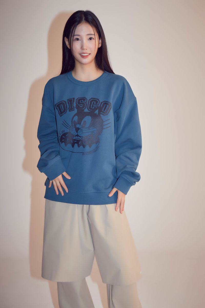 discocat donut sweats_bl