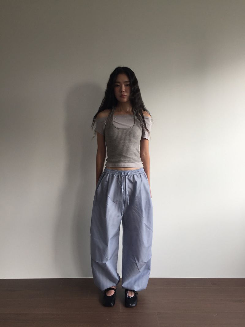 Rush Eyelet T-shirt (3color)
