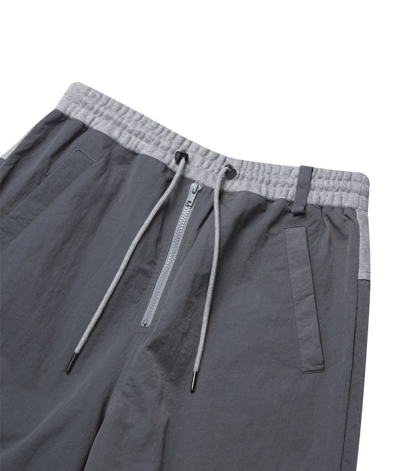 PIPPING MIX PANTS_GRAY