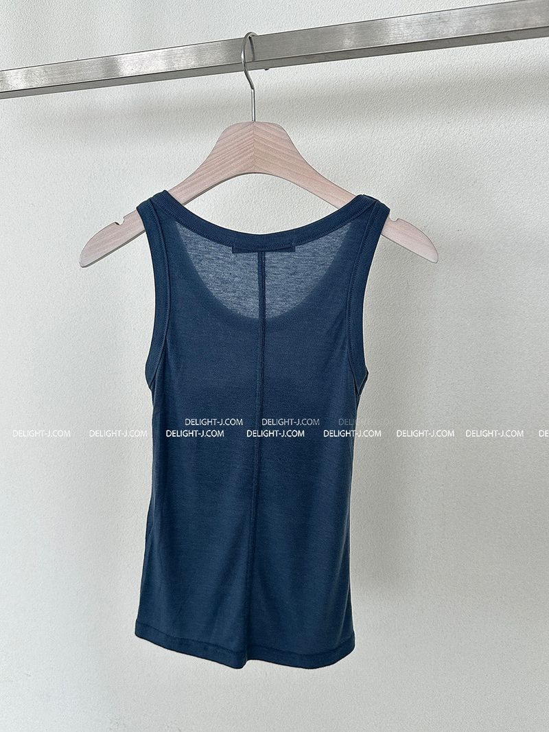 F/W Flower Slim Sleeveless