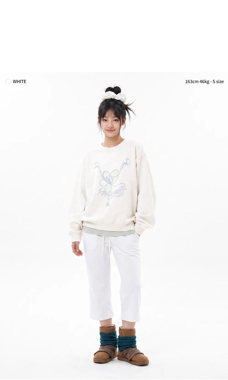 TANGLED EARPHONE SWEATSHIRT (3color)