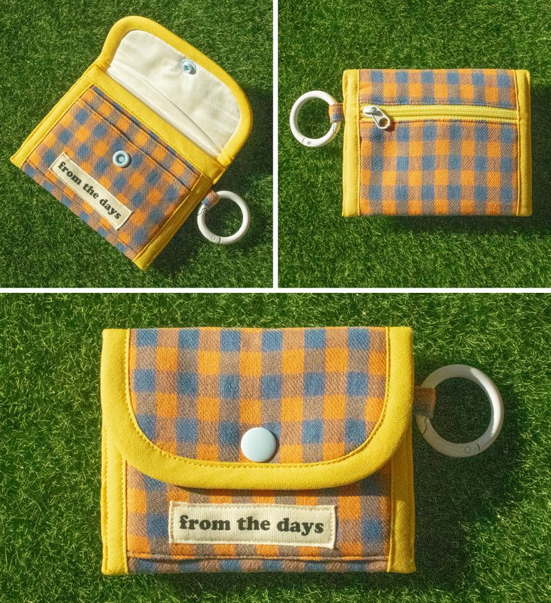 【MADE】Fabric Mini Card Wallet - M