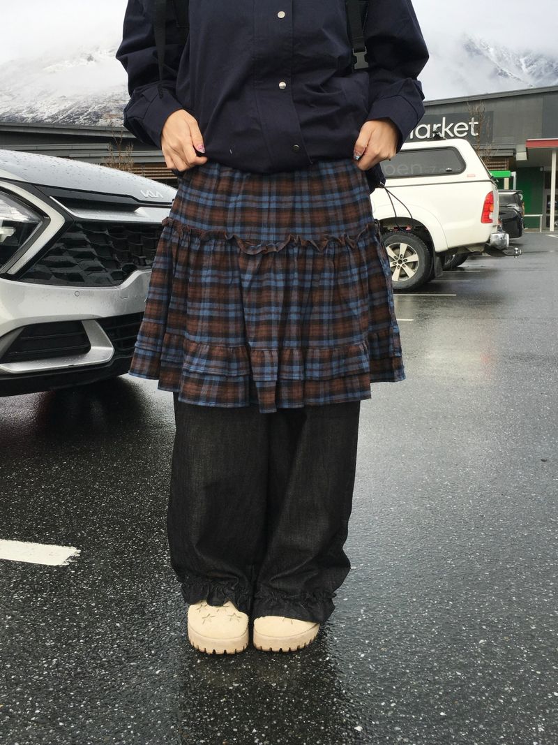 RITCORE(リットコア)の「Birch Check Pattern Skirt (2c)(Skirts)」