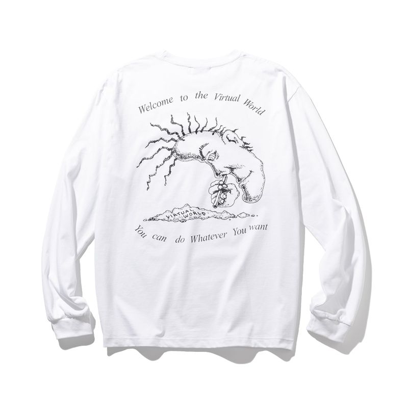 MASSNOUN(マスノウン)の「DIGITAL DRUG LONG SLEEVE(Tops)」