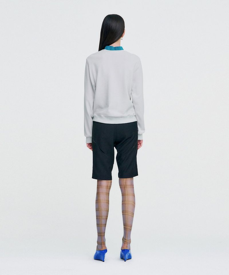 Double Rib Sweatshirt - Dall Sheep _ GREY