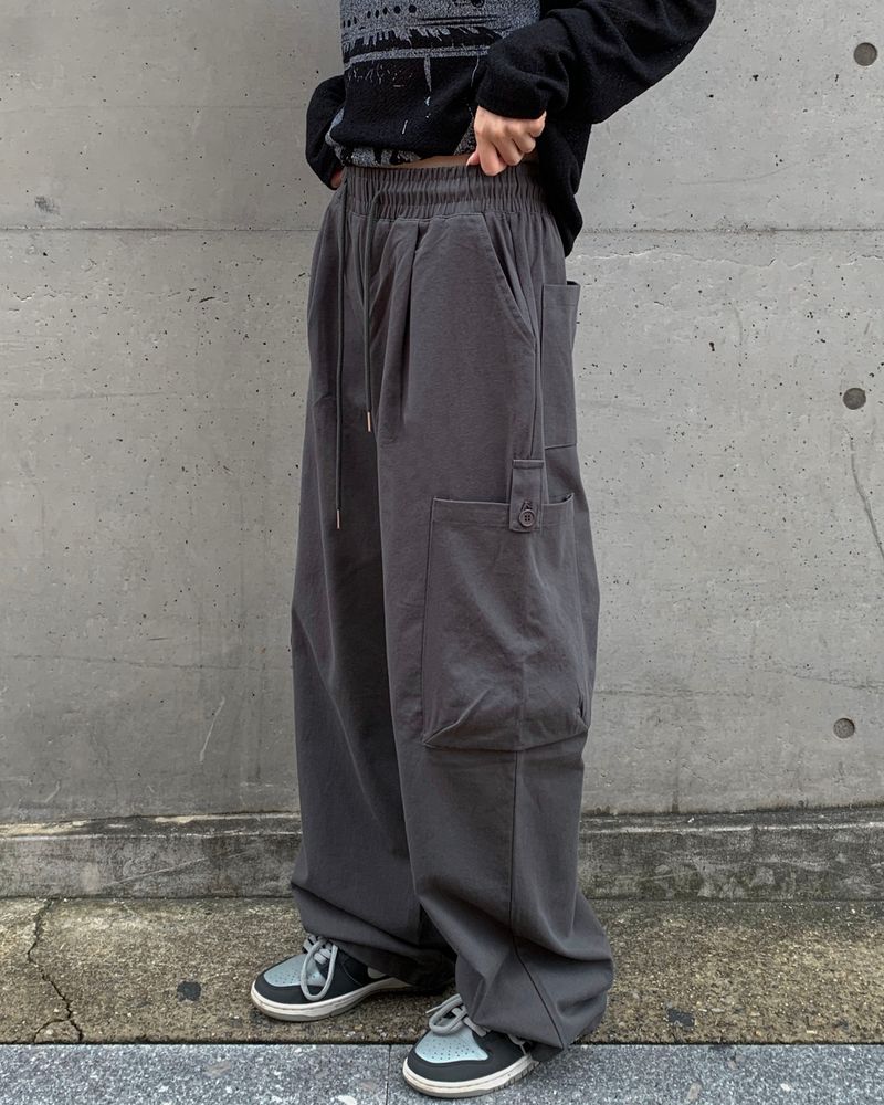 kyoive（コイブ）の「(Unisex) Snap cargo pants（Pants）」