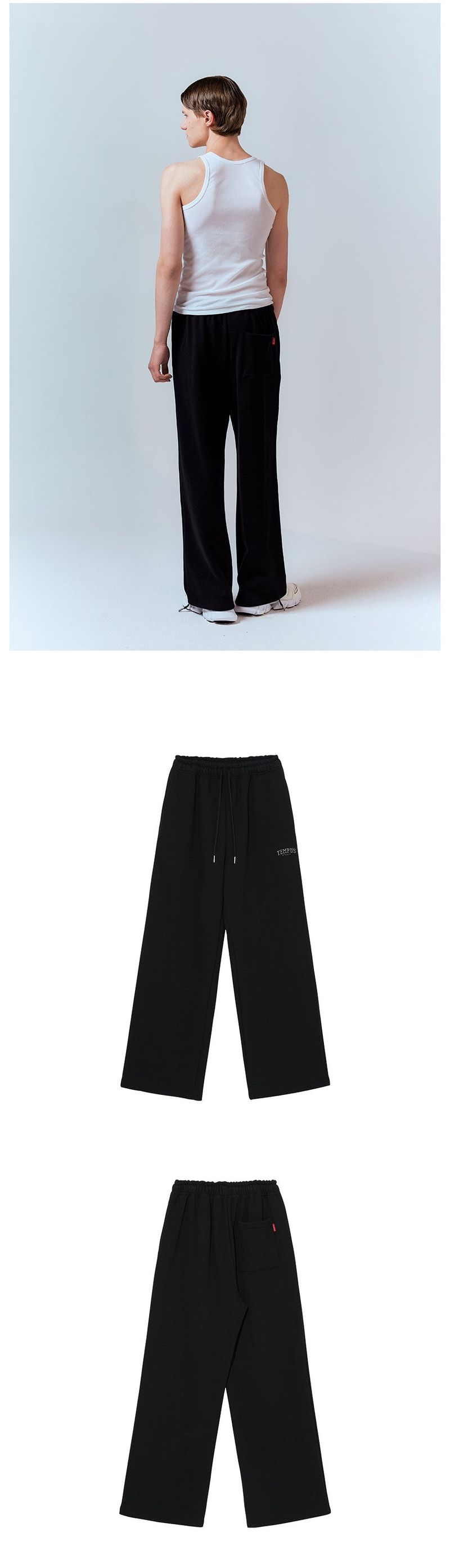 TEMPUS BASIC PANTS [BLACK]