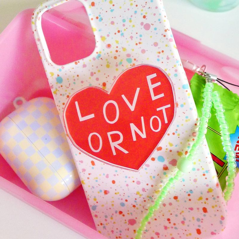 Red Loveornot Magsafe-Tok
