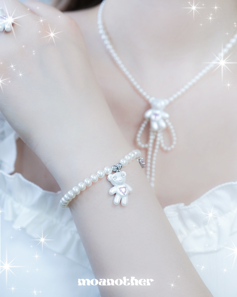 moanother（モノアザー）の「 My Mini Heart Bear Bracelet（Accessories）」
