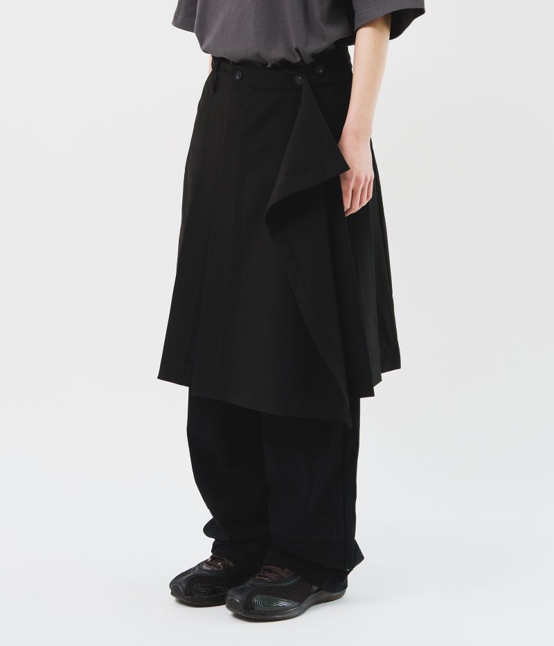 HIFIFNK(ハイファイファンク)の「(W) Rag Pleats Skirt (2color)(Skirts)」