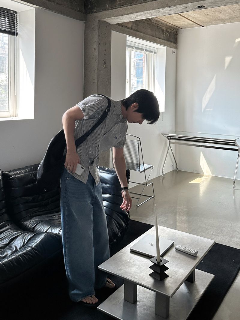 Rael Washed Wide Denim Pants