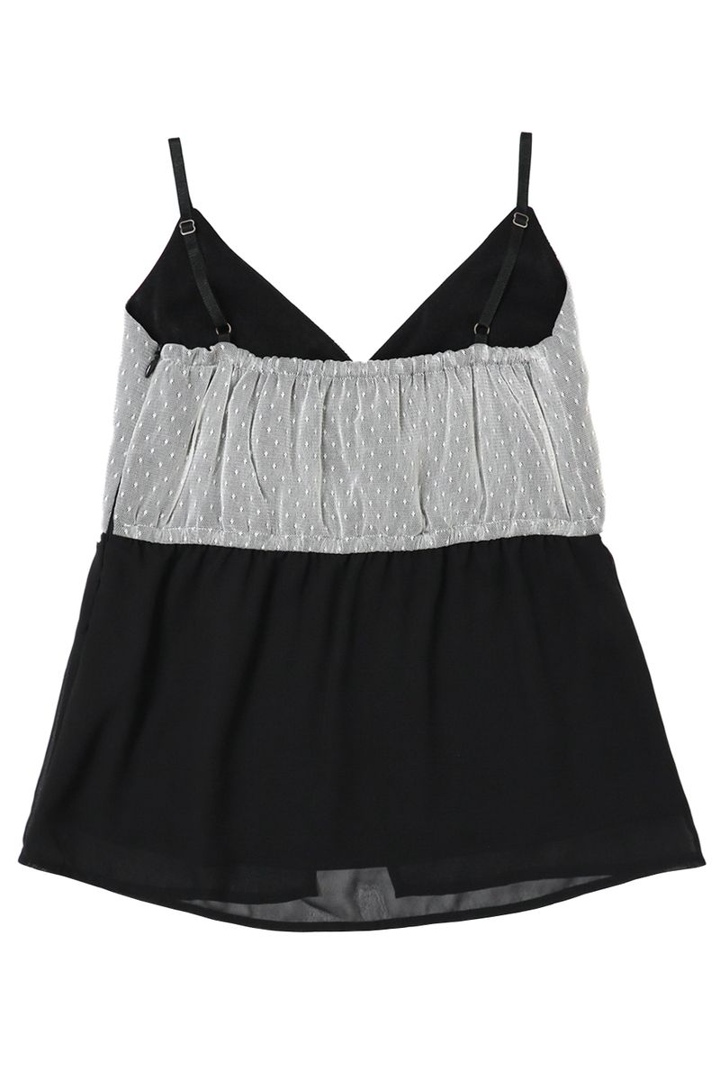 Lisha wrap sleeveless (black)