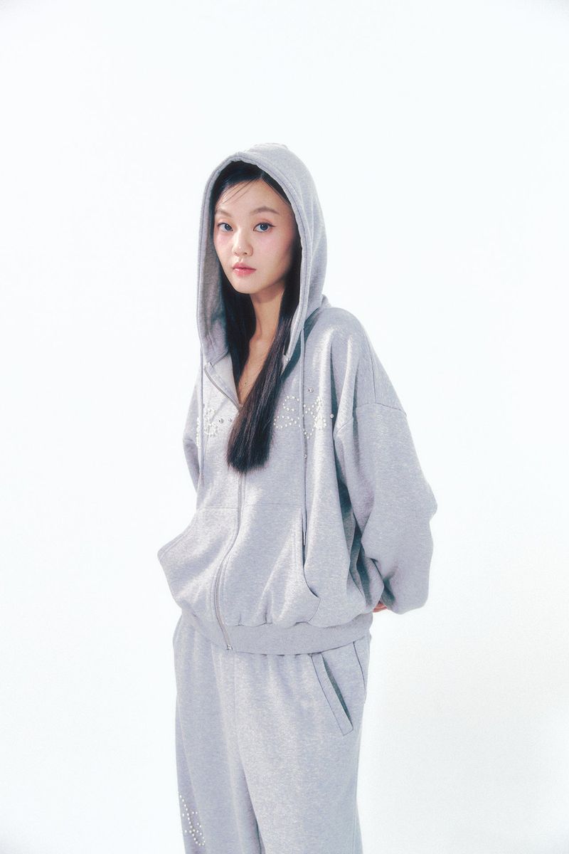 Pearl Track Pants Gray