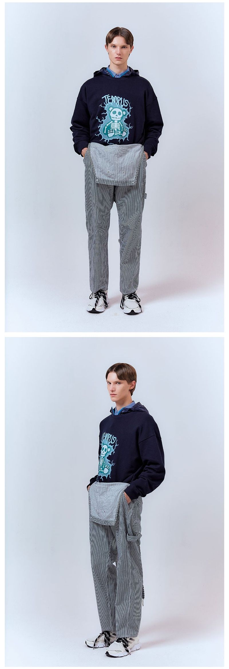 THUNDERBOLT SWEATSHIRTS [NAVY]