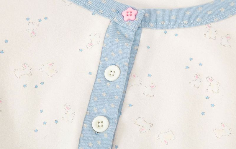 star rabbit long sleeve cream
