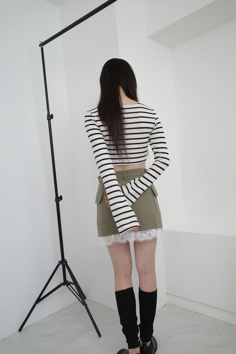 Leeds Crop Stripe CD (2 colors)