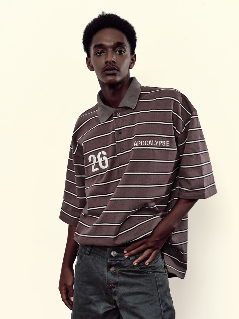 UNISEX - CRESHT - Oversize Polo Tee
