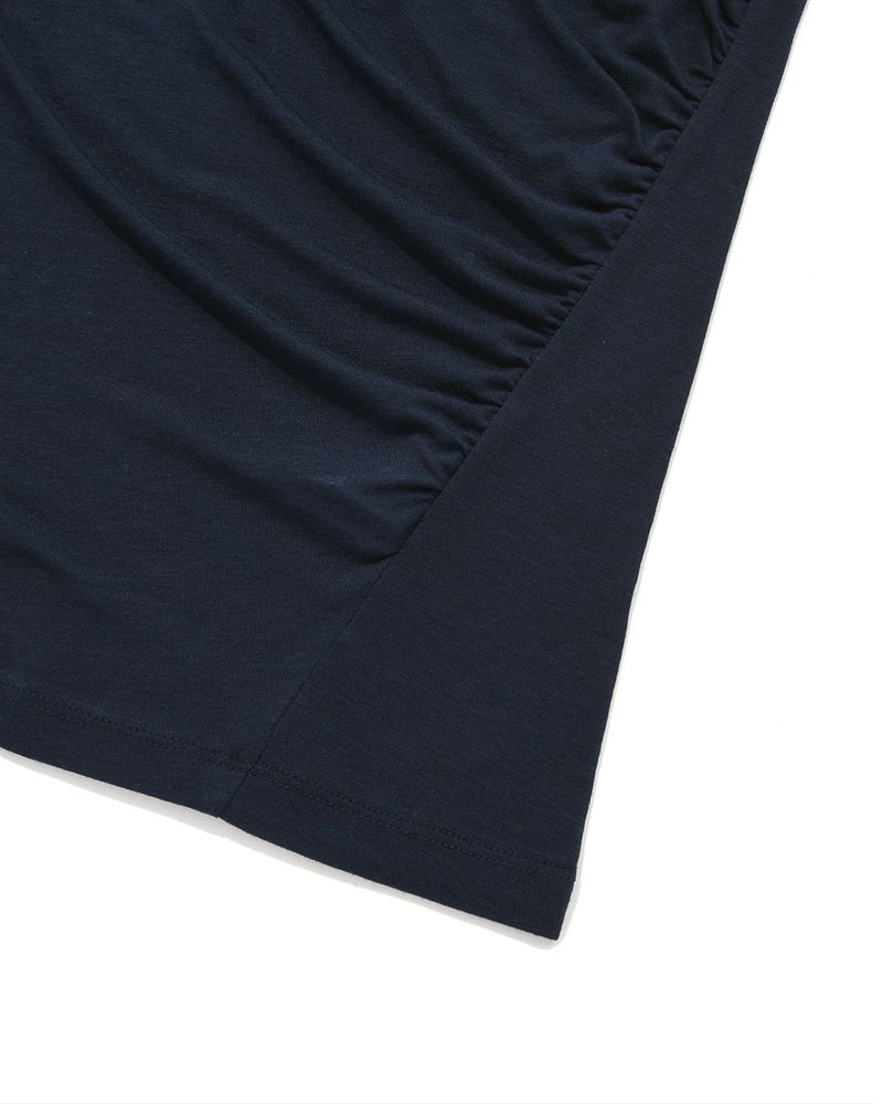 Shirring Cowl Hood L/S