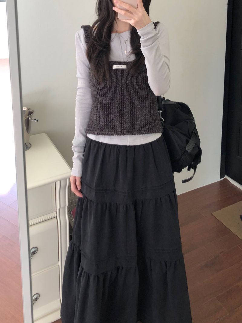 Ripple Knit Sleeveless (3 colors)