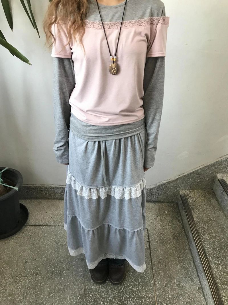 katz lace banging skirt