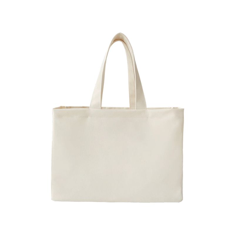A LABEL CANVAS BAG (ivory!)
