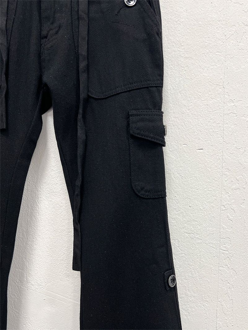 CARGO SLIM BOOTS CUT PANTS (2C)