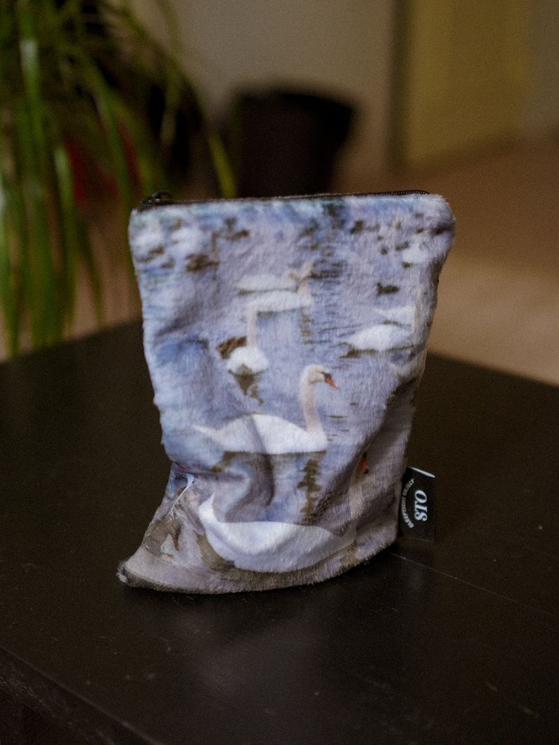 winter swan pouch