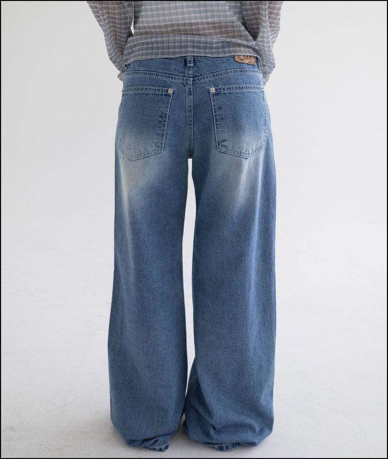 Rio straight denim pants