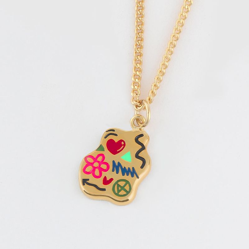 MINI DOODLE NEC SILVER925(18K GOLD PLATED)