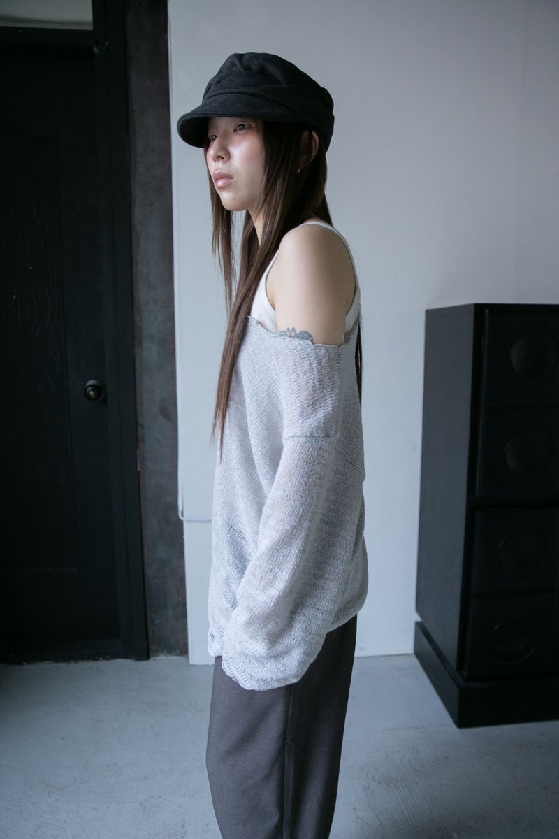 twist woolen cap(4colors)