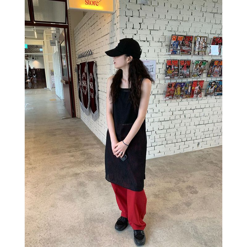 Monty wide cotton pants