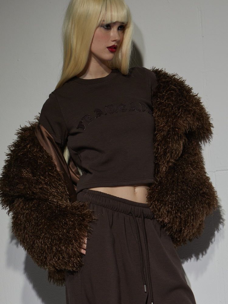 FUR ROBE JACKET