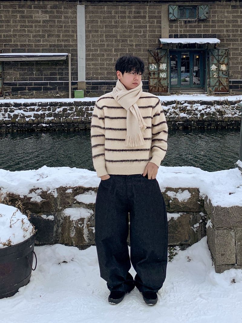 Er high-density mohair dangara knit