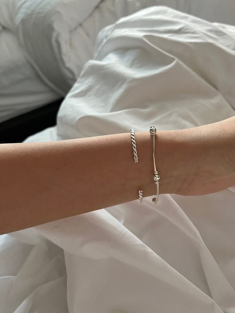 (silver925) Twist bangle
