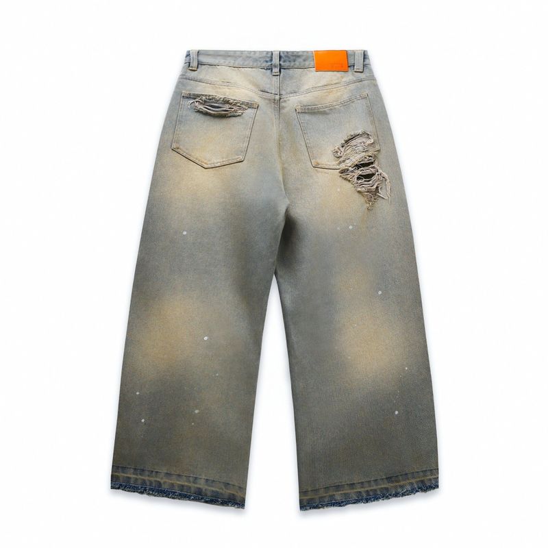 DUNE DESTROYED JEANS - BLUE