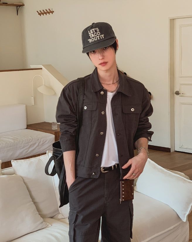 2PLAN（ツープラン）の「Merrick Herringbone Trucker Jacket（Jackets/Outerwear）」