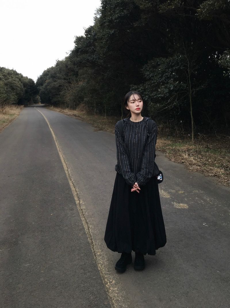 Daily Wide Balloon Skirt (2c)  