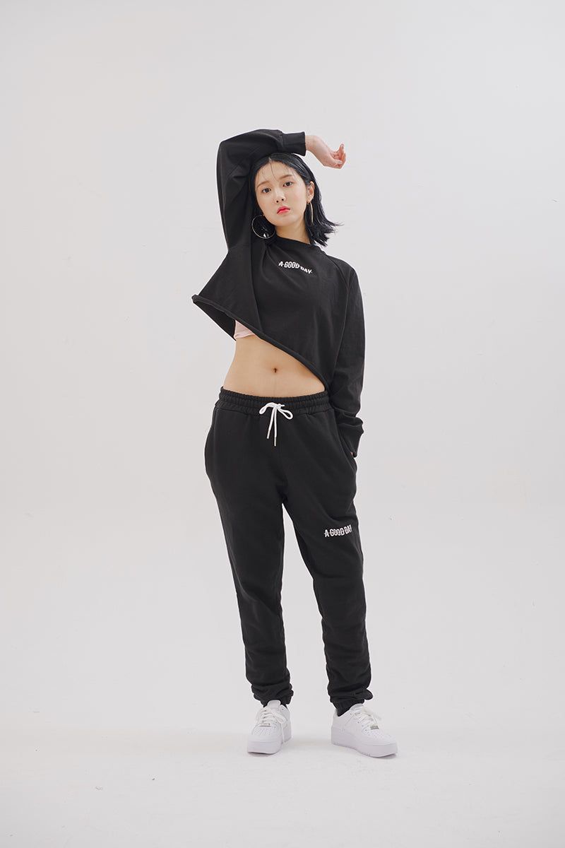 FLY AGD CROP-T (BLACK)